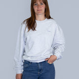 THE SIMPLE FLOW SWEAT-SHIRT GRIS / MAUVE