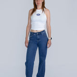 THE FOLKLORE TOP BLANC / BLEU