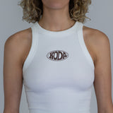 THE FOLKLORE TOP BLANC / BRUN