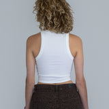 THE FOLKLORE TOP BLANC / VERT