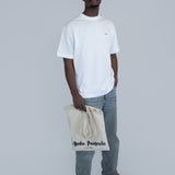THE SIMPLE FLOW T-SHIRT BLANC / NOIR