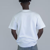 THE SIMPLE FLOW T-SHIRT BLANC / NOIR