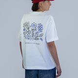 THE FOLKLORE T-SHIRT BLANC / BLEU