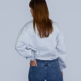 THE SIMPLE FLOW SWEAT-SHIRT GRIS / MAUVE
