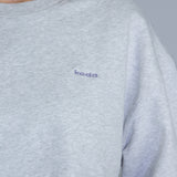 THE SIMPLE FLOW SWEAT-SHIRT GRIS / MAUVE