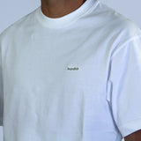 THE SIMPLE FLOW T-SHIRT BLANC / VERT
