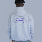 THE SIMPLE FLOW HOODIES GRIS / MAUVE