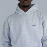 THE SIMPLE FLOW HOODIES GRIS / MAUVE