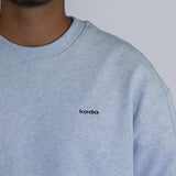 THE SIMPLE FLOW SWEAT-SHIRT GRIS / NOIR