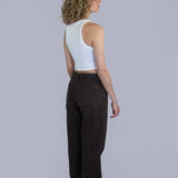 THE FOLKLORE TOP BLANC / BRUN