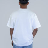 THE SIMPLE FLOW T-SHIRT BLANC / VERT